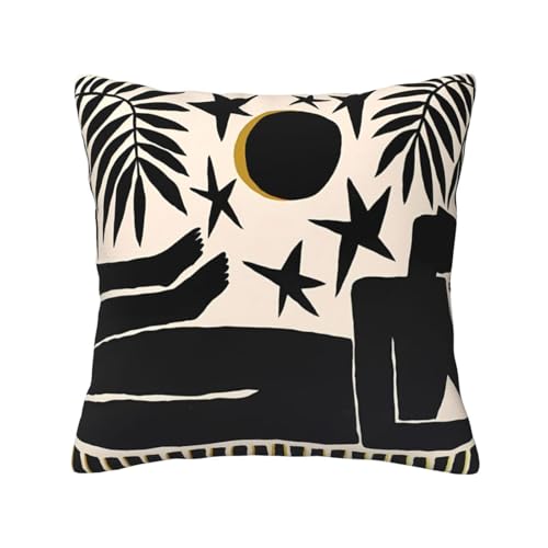 Silence The Loneliness Throw Pillow Covers 18 "x18 Inch Velvet - color: Color-26, size: 18" x 18" (Pack of 1)