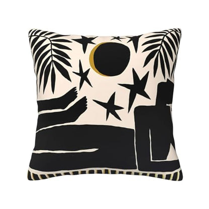 Silence The Loneliness Throw Pillow Covers 18 "x18 Inch Velvet - color: Color-26, size: 18" x 18" (Pack of 1)