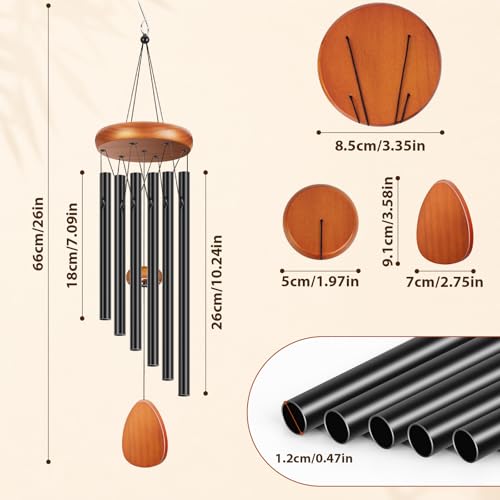 Winzwon Wind Chimes for Outside, House Warming Gifts for Women