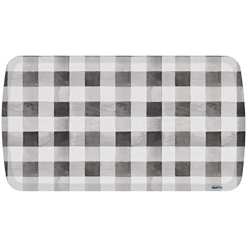 GelPro Premium Gel + Foam 3/4" Thick Anti-Fatigue Floor Mat 20" x 36" - color: Farmhouse Onyx, size: 36"L x 20"W x 0.8"Th