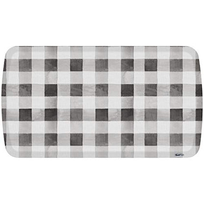 GelPro Premium Gel + Foam 3/4" Thick Anti-Fatigue Floor Mat 20" x 36" - color: Farmhouse Onyx, size: 36"L x 20"W x 0.8"Th