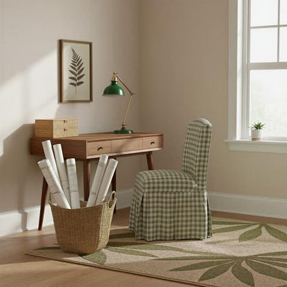 Household Essentials Seagrass Woven Storage Basket with Handles, Natural - color: Natural Seagrass