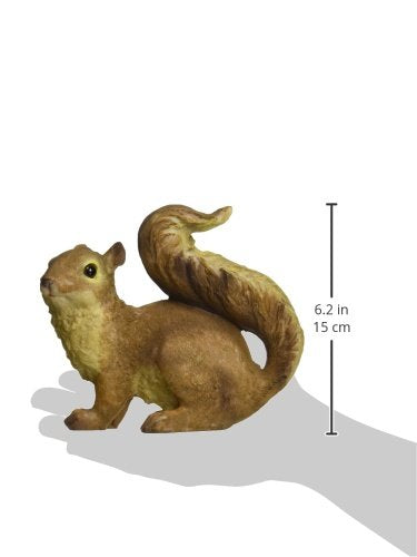 Design Toscano Scamper the Woodland Squirrel Outdoor Garden Statue, 7 Inch - style: Scamper