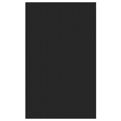 KOZYFLY 3x5 Washable Area Rug, Non Slip Woven Entryway Rug, Black/Grey - color: Black/Charcoal Grey, size: 3' x 5' (Rectangular)