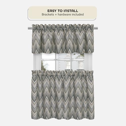 Buono II Cole Silver Rod & Finial, 48-86 in, for Windows, Finials - size: 48-86, style: Cole Silver