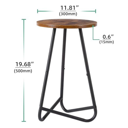Plant Stand Indoor,Small Plant Table,Metal Display Rack,Brown,20 In - color: Brown, size: 20 In