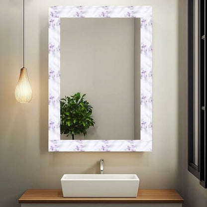 IVN Wallpaper Border Peel and Stick Wall Purple Lily Silk 4x196 Inch - color: Purple Lily Silk