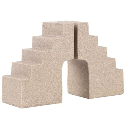Decorative Book Ends for Heavy Book - Anti-Slip,for Any Bookshelf