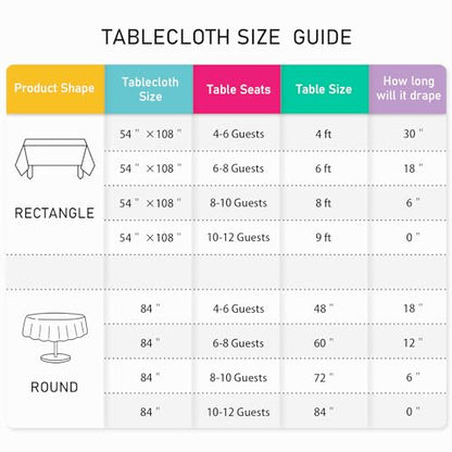 Mulbozy 2 Pcs Black Plastic Tablecloth, Black Table Cloth Disposable - color: Black, size: 54" X 108" Rectangle