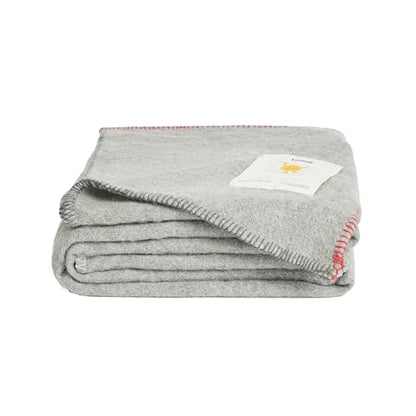 UnHide Knit Alpaca Blanket, Ultra-Soft and Lightweight Throw Blanket - color: Silver Fox, size: Alpaca (60" x 80")