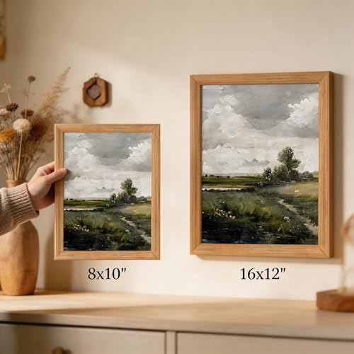 smvexyl Framed Landscape Wall Art, Neutral Nature Canvas Print, 8x10 - color: fengjingshu, size: 10"L x 8"W