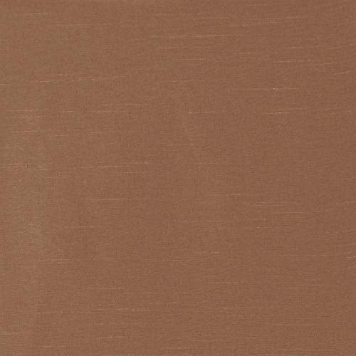 MADISON PARK Emilia Faux Silk Brick Red Valances for Windows Elegant , Rust Window Valance with Beads , 50" W X 26" L , Spice - color: Spice, size: 50"W x 26"L (Pack of 1), style: Valance