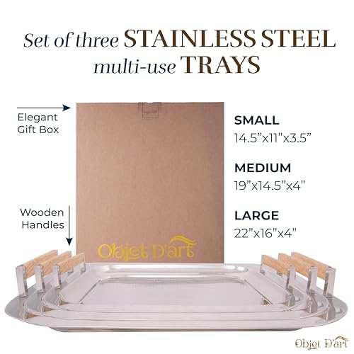 Objet D'Art Verona Round Decorative Silver Bar Tray - color: Verona