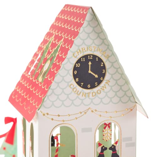 Hallmark Paper Wonder Big Christmas Pop Up Card (Santa's Workshop) - style: Santa's Workshop