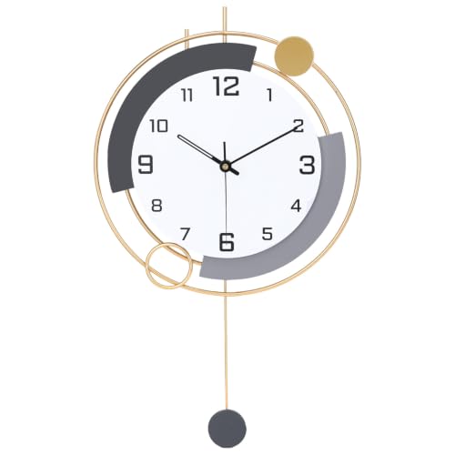 FILLOVE Wall Clock(758-40gd-u) - color: 758-golden