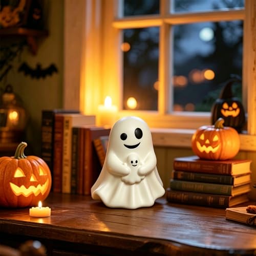 Halloween Ghost Figurine Spooky Mini Ghosts Statue - color: Styl 11