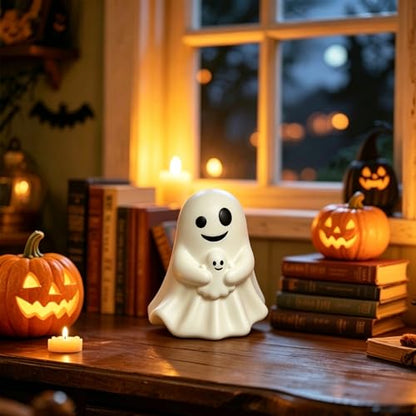 Halloween Ghost Figurine Spooky Mini Ghosts Statue - color: Styl 11