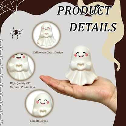 1 PCS Halloween Ghost Figurine Unique Heart Spooky Statue - color: Styl 16