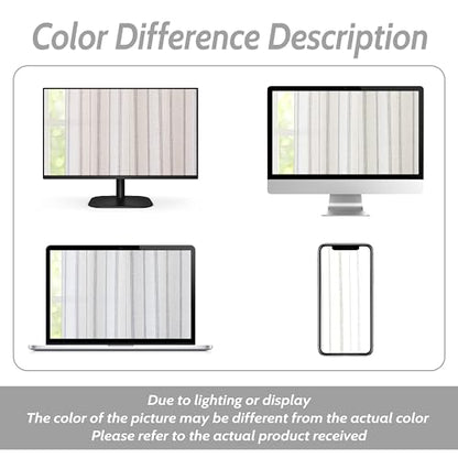 DriftAway Farmhouse Double Layer Linen Blackout Tie Up Curtains Thermal Insulated Vertical Striped Fully Lined Balloon Roman Shade Bathroom Window Adjustable Rod Pocket 31 Inch by 47 Inch Gray - color: Grey, size: 31"W x 47"L (Pack of 1)