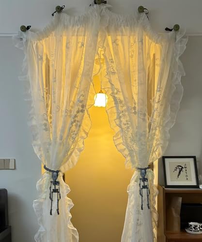 2Pcs Black Skeleton Magnetic Curtain Tieback