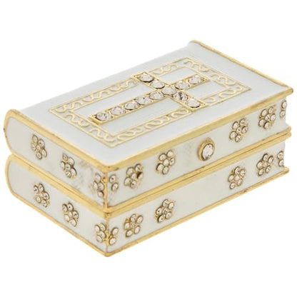 Hobby Lobby Mini Jewelry Box, Holy Bible - color: Holy Bible