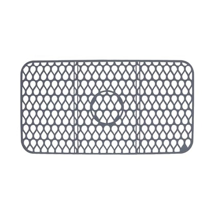 NICE DAY Sink Mat, Sink Protectors for Kitchen Sink By Better Housewares Wok Stand Strong Adsorption And Skid Resistance PVC Free Silicone Sink Mat (Extra Large: 26"x14") - size: 26" x 14"