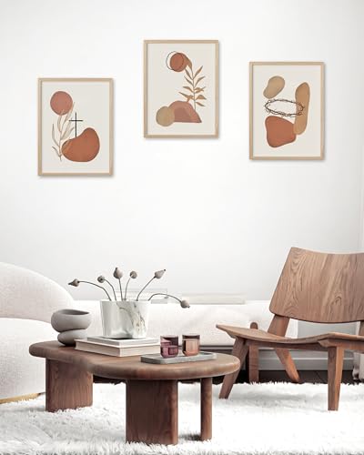 HesenDot Natural OAK Wood Christian Cross Framed Wall Art,12x16in - color: Christian The Cross