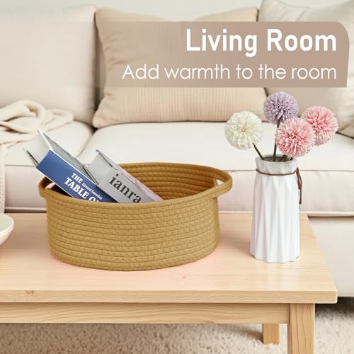 JMvicyroam Small Woven Basket, Empty Gift Basket, Jute/1 Pack - color: Jute, size: 1 Pack