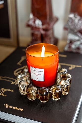 Alice Lane Home Collection Original Smoky Small Bubble Candle Dish 2-Pack - color: Smoke 2, size: Small