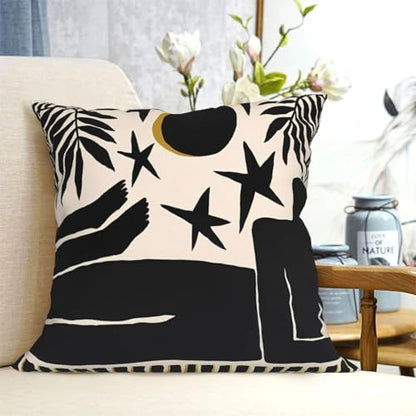 Silence The Loneliness Throw Pillow Covers 18 "x18 Inch Velvet - color: Color-26, size: 18" x 18" (Pack of 1)