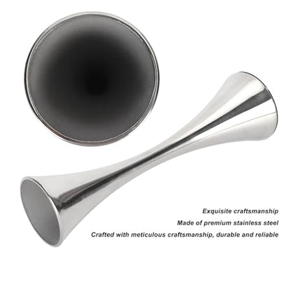 Stainless Steel Vase, Elegant Modern Round Mouth European Style Metal Flower Holder, with Unique Personality for Living Room Dining Table Decor