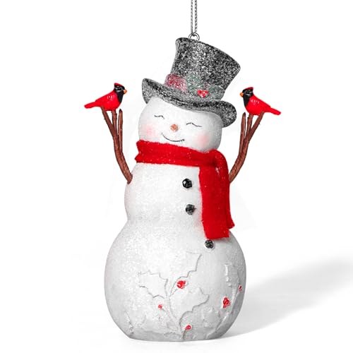 Snowman Ornaments 2026 Christmas Tree Hanging Decorations 5.1'' Figurine Home Décor - color: Snownman