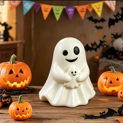 Halloween Ghost Figurine Spooky Mini Ghosts Statue - color: Styl 11