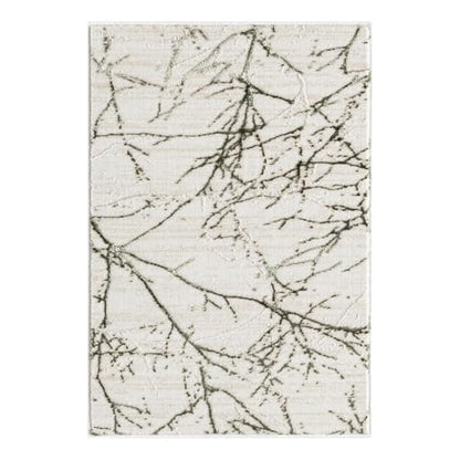 LUXE WEAVERS Modern Abstract Non-Shedding Area Rug Green 2x3 - color: Green, size: 2' x 3' (Rectangular)