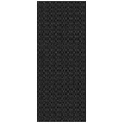 KOZYFLY 2x5 Runner Rug, Washable Non Slip Kitchen Hallway Rug, Black/Grey - color: Black/Charcoal Grey, size: 2' x 5' (Rectangular)