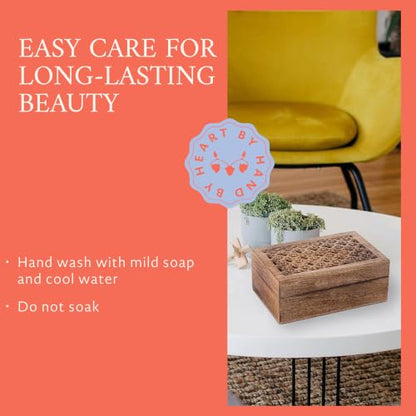 Mela Artisans Trellis Wood Storage Box - Medium Burnt, XL - color: Medium Burnt, size: Extra Large