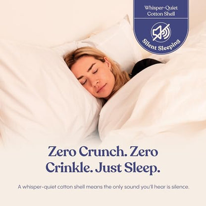 FluffCo Zen Fluff® Down Alternative Bed Pillow - Soft, King Size (1 Pack) - size: King (U.S. Standard)