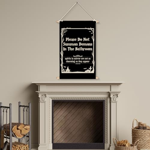 XIPLUM Halloween Bathroom Wall Art Decor - color: Halloween-g