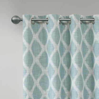 Sun Smart Blackout Window Curtains, Thermal Insulated 1 Panel 50x95 Aqua - color: Aqua, size: 50"W x 95"L (Pack of 1)