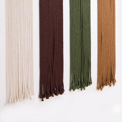 Mokof Boho Macrame Wall Hanging Decor for Living Room Bedroom, 71", 4 Pack - size: 71"L x 6"W