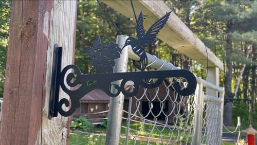 4-Pack 10 Inch Aesthetic Metal Plant Hanger Indoor and Outdoor - color: 4-Pack
