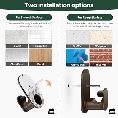 USFOOK Bronze Curtain Rods No Drilling 16 to 30 Inch, 2 Pack - color: Bronze, size: 16-30"(2 pack)
