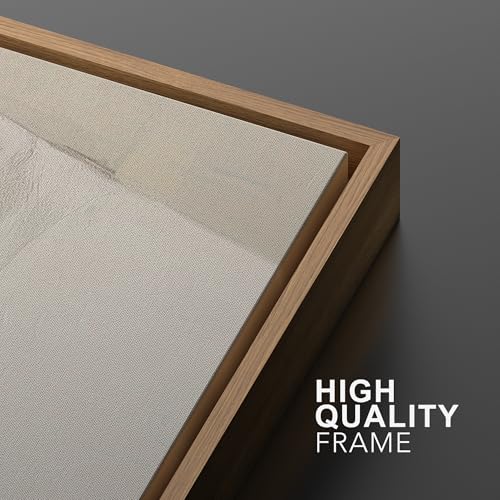 SIGNWIN Framed Canvas Print Wall Art Set Wabi-Sabi Block Illustrations Modern Art Minimal Boho Relax/Calm for Living Room, Bedroom, Office - 16"x24"x2 NATURAL - color: A16-2601-irs03, size: 16"x24"x2 Panels Natural