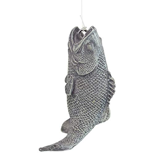 Design Toscano NG32122 Frederic the Little Fisherman of Avignon Lightweight Polyresin Statue, 15 Inch, Two Tone Stone - color: Frederic the Little Fisherman