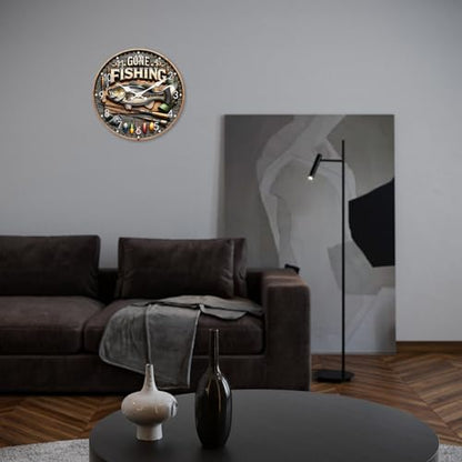 Kitchen Wall Clocks Battery Operated 16 Inches or Larger - color: Brown2, size: 16 Inch