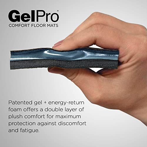 GelPro Elite Premium Gel + Foam 3/4" Thick Anti-Fatigue Floor Mat, 20" x 36", Farmhouse Tan - color: Farmhouse Tan, size: 36"L x 20"W x 0.8"Th