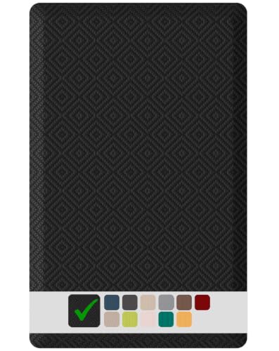 Ophanie Kitchen Mats for Floor, 1/2 inch Thick, 20x32 Anti Fatigue Cushioned Mat,Kitchen Rugs,Waterproof,Comfort Ergonomic Standing Mat for Office,Home,Sink with 99+ Pairs of Anti-Slip Bottom Ridges - color: Black, size: 20"L x 32"W x 0.5"Th