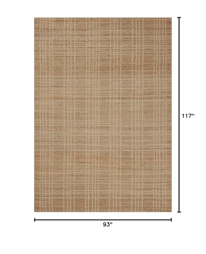 Loloi Chris Loves Julia Judy Natural/Cream 7'-9" x 9'-9" Area Rug - color: Natural / Cream, size: 7'9" x 9'9" (Rectangular)