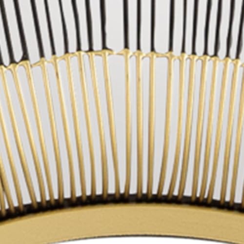 Signature Design by Ashley Dallmen Contemporary Accent Mirror with Thick Frame, Black & Gold