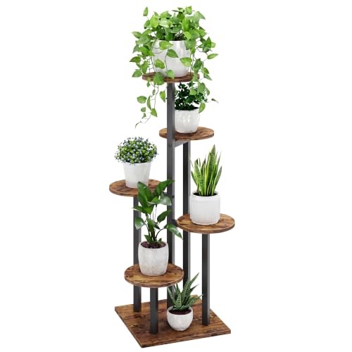 5 Tier Plant Stand Indoor, Corner Plant Rack for Multiple Plants